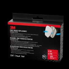 3M™ Paint Project Replacement Cartridge & Filter Kit 6022, OV/P95, 1-pair of 6001, 2-pairs 5P71
