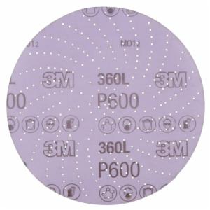 3M Xtract Film Disc 360L, P600 3MIL, 6 in, Die 600LG, 100/Carton, 500 ea/Caseimage