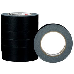 Product image of 3M Black Masking Tape 2510 with dimension 24 mm x 55 m