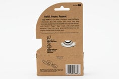 Scotch refill starter pack two rolls in point seven five by five hundred and fifty inches long and etched reusable metal tape dispenser