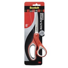 Scotch multipurpose stainless scissors eight inches long