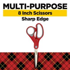 Scotch multipurpose stainless scissors eight inches long