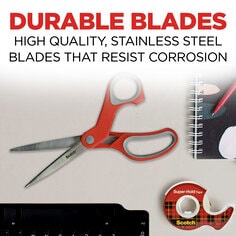 Scotch multipurpose stainless scissors eight inches long