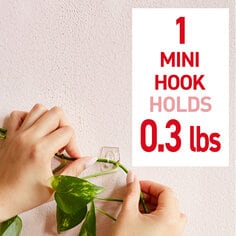 Command™ Mini Clear Hooks