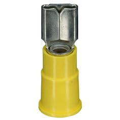 3M Female Disconnect,  Vinyl Insulated Butted Seam 12-10,  AWG 94833,  73F-250-32-P