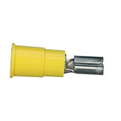 3M Female Disconnect,  Vinyl Insulated Butted Seam 12-10,  AWG 94833,  73F-250-32-P