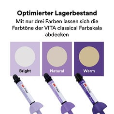 3M™ Filtek™ Easy Match Universal Restorative optimierter Lagerbestand Spritzen Bplus 5