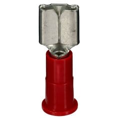 3M Female Disconnect,  Vinyl Insulated Butted Seam 22-18 AWG, 94804,  71F-250-32-P