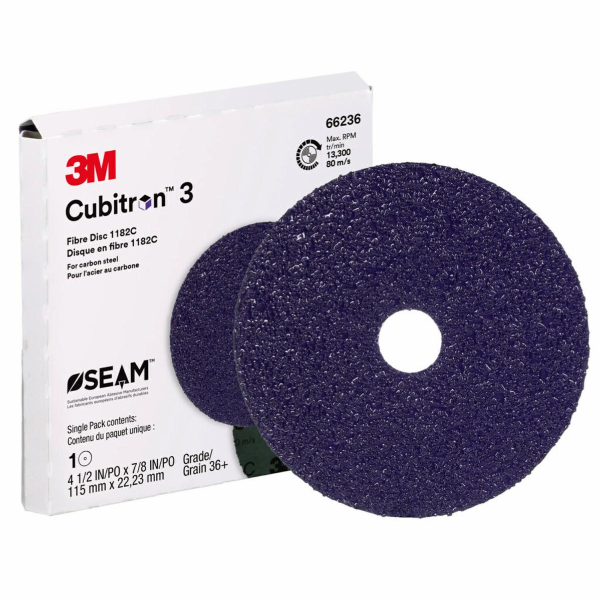 ™ Cubitron 3 Fibre Disc 1182C