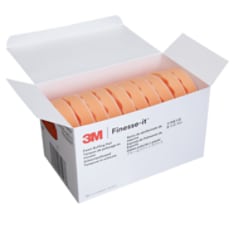 3M Finesse-it Foam Buffing Pad, 46627, Orange, 133 mm, 5-1/4 in, Convolute