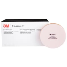 3M Finesse-it Foam Buffing Pad, 45781, Orange, 133 mm, 5-1/4 in, Deep Convolute