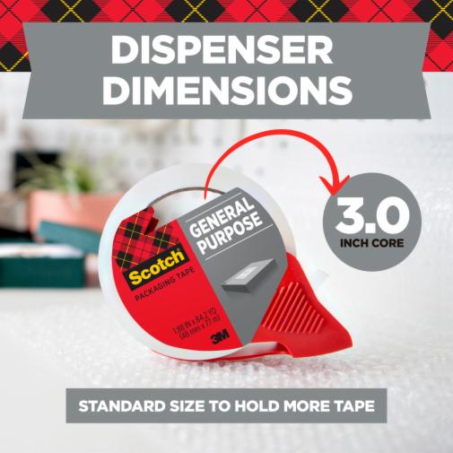 3350 General Purpose Packaging Tape, 3