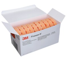 3M Finesse-it Foam Buffing Pad, 45781, Orange, 133 mm, 5-1/4 in, Deep Convolute