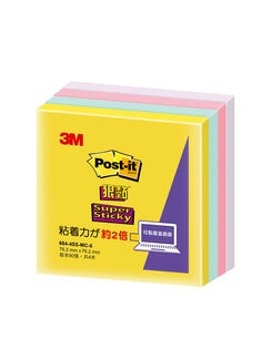 Post-it 狠黏便條紙系列, 提供多種顏色組合，分類更清晰