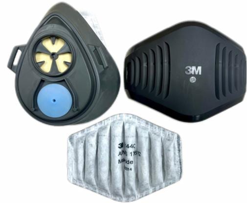 Bộ dụng cụ bảo vệ hô hấp 3M™ Waffle 3200/5700/5744 (5 tấm lọc), 20 bộ/1 thùng | 3M Việt Nam