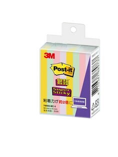 Post-it® 利貼® 狠黏™ 700SS-MC-5 便條紙, 50x15mm