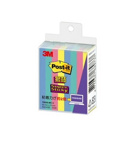 Post-it® 利貼® 狠黏™ 700SS-MC-3 便條紙, 50x15mm