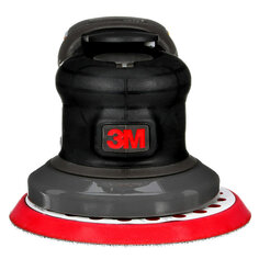 An 3M Xtract Pneumatic Random Orbital Sander, 5 in, Central Vacuum