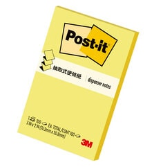 Post-it® 利貼® R320 可再貼抽取式補充包便條紙, 黃色