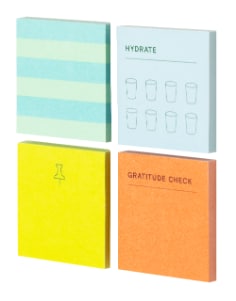 Post-it® Mini Notes NTD9-MINI-1, 1.4 in x 1.4 in (35 mm x 35