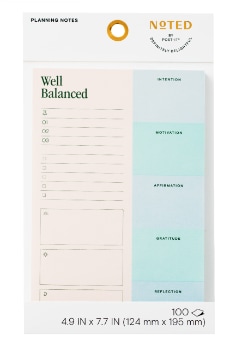 These Plan Your Day 4.9 in. x 7.7 in. notes are pink notes with pre-printed prompts help you outline your daythese notes are great for use in planners or on calendars. 1 Pad/Pack, 100 Sheets/Pad. Post-it® Notes are recyclable.