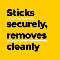 Post-it Flags stick securely, remove cleanly