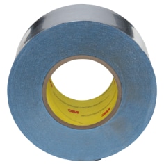 A roll of 3M Vibration Damping Tape 435, Silver, 3 in x 36 yd