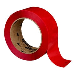 Ruban de scellage de boîte Scotch(MD), 371, rouge, 48 mm x 100 m, vrac