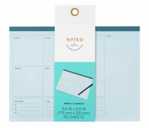 Post-it Weekly Calendar NTDE-WCAL-1, 6.9 in x 9.9 in (175 mm x 251 mm)image