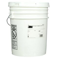 A pail of 3M™ Trizact™ Composite Slurry DT-100