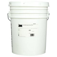 A pail of 3M™ Trizact™ Composite Slurry DE-100