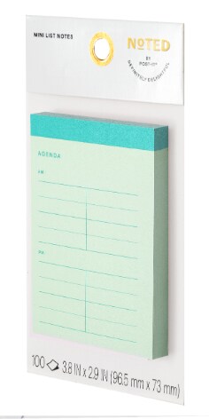 Post-it® Mini List Notes, 3.8 in x 2.9 in | 3M United States