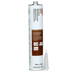 3M Polyurethane Glass Adhesive Sealant 590, Black, 310 mL Cartridge