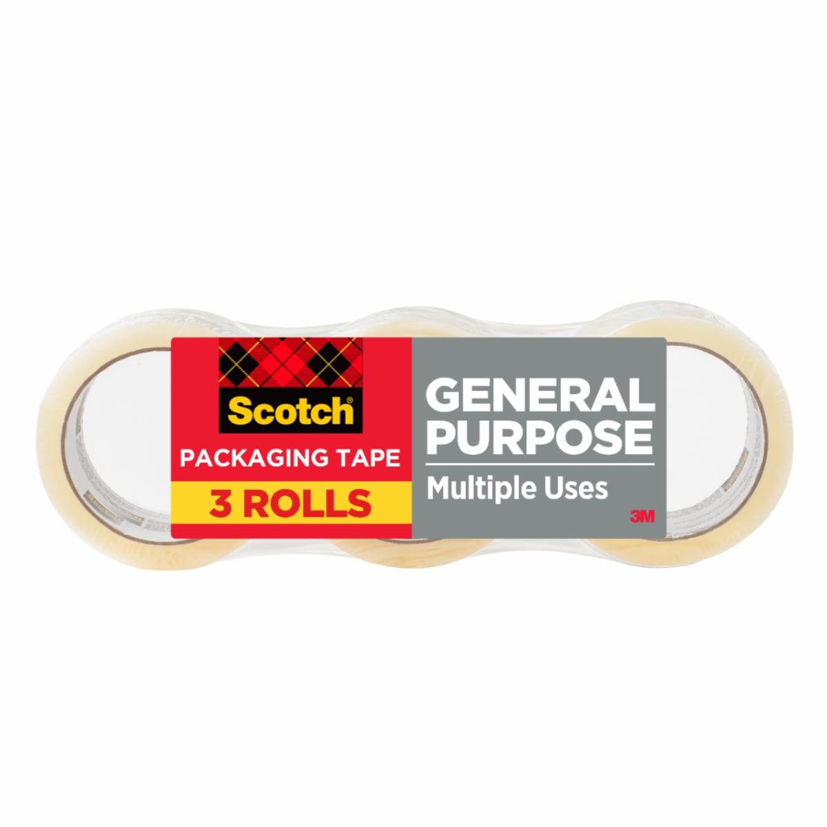Scotch Lightweight Shipping Packaging Tape 3350-3