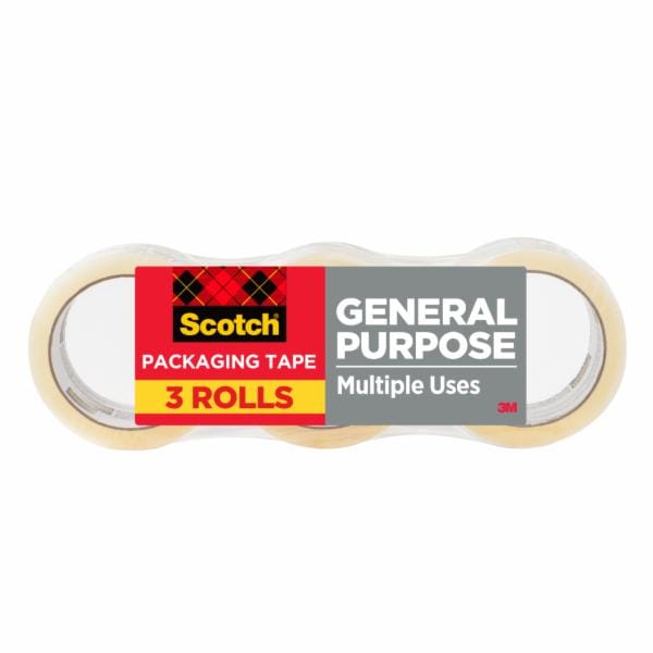 Scotch Lightweight Shipping Packaging Tape 3350-3