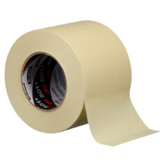 3M Specialty High Temperature Masking Tape 501+, Tan, 100 mm x 55 m