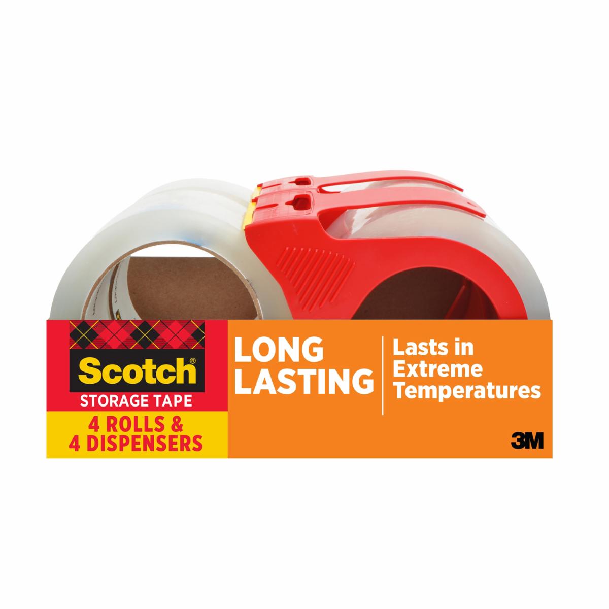 Scotch Long Lasting Storage Packaging Tape with dispenser