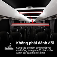 Không phải đánh đổi Cung cấp độ bám dính tuyệt vời mà không làm giảm độ chắc chắn và tin cậy của mối kết dính