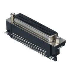 A 3M Boardmount D-Sub Right Angle Socket 50 pos Connector, 888 Series