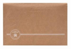 Scotch Curbside Recyclable Padded Mailer CR-2-50, 10.5 in x 9 in (266 mm x 228 mm), Size 2image