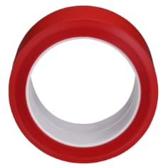 A roll of 3M Polyester Film Tape 850, Red, 2 in x 72 yd