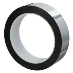 A roll of 3M Polyester Film Tape 850, Silver, 1 in x 72 yd