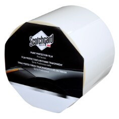 A roll of Scotchgard Paint Protection Film Pro Series SGH6PRO, 94904, 4 in x 100 ft
