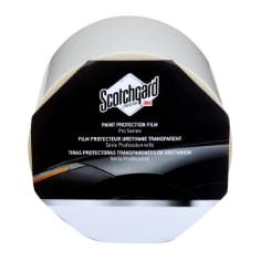 A roll of Scotchgard Paint Protection Film Pro Series SGH6PRO, 94904, 4 in x 100 ft