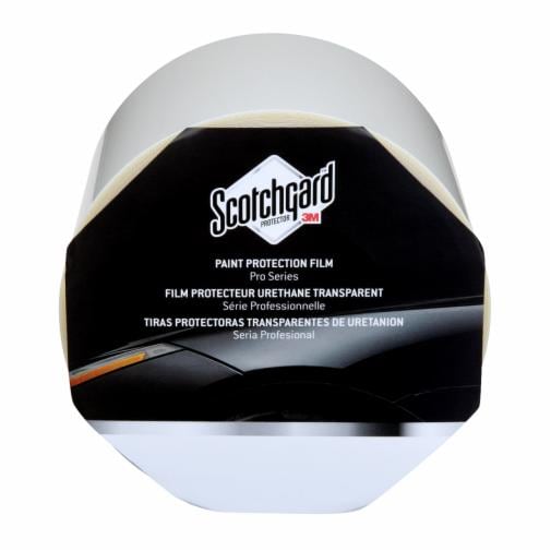 A roll of Scotchgard Paint Protection Film Pro Series SGH6PRO, 94904, 4 in x 100 ft