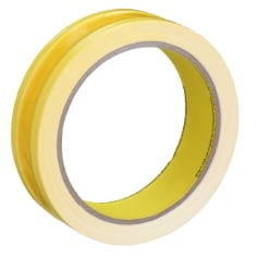 3M Riveters Tape 695, Yellow with White Adhesive, 1 in x 36 yd, 3 mil