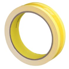 3M Riveters Tape 695, Yellow with White Adhesive, 1 in x 36 yd, 3 mil