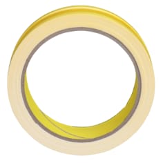 3M Riveters Tape 695, Yellow with White Adhesive, 1 in x 36 yd, 3 mil