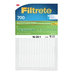 A Filtrete Dust Pollen Filter MPR 700 701-6DC, 16 in x 25 in x 1 in