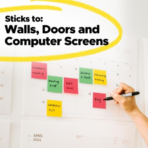 Post-it® Super Sticky Notes 654-5SSCY, Canary, 3 In X 3 In (76 Mm X 76 - Foto 11